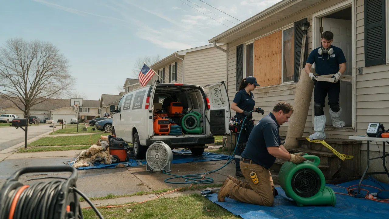 Water Damage Restoration in Sharpes, FL near me